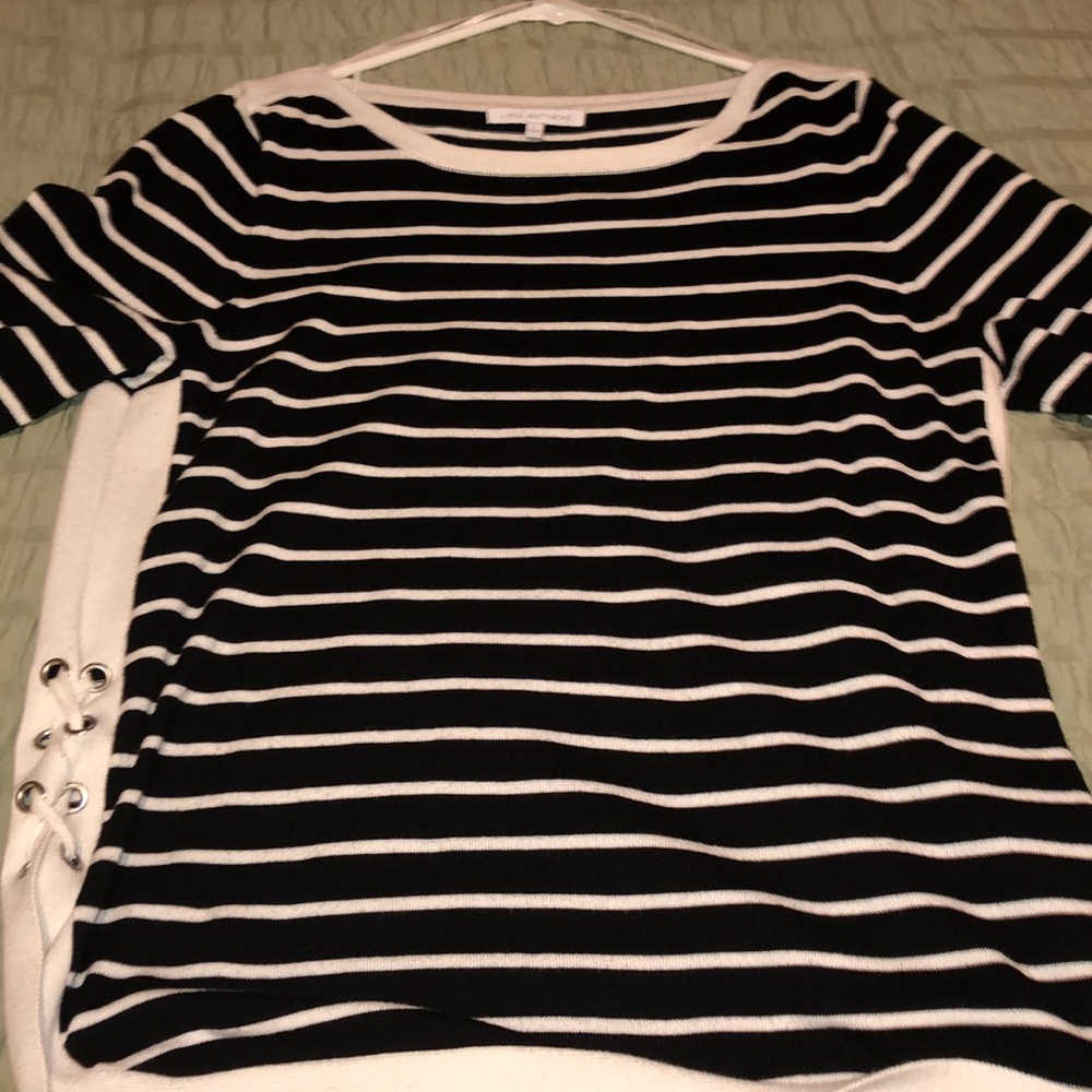 Striped shirt Linda Matthews